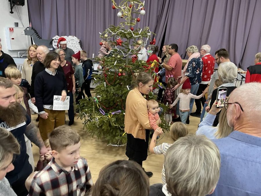 Juletræs fest tejn